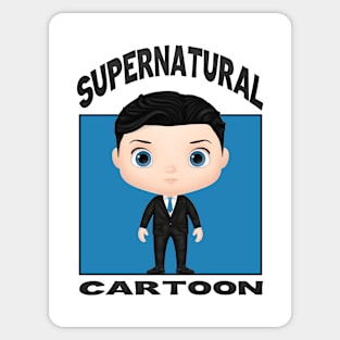 CARTOON - CASTIEL Sticker